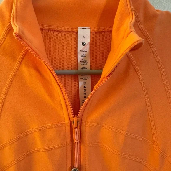 Lululemon Define Jacket *Luon Sunny Coral - Picture 8 of 9